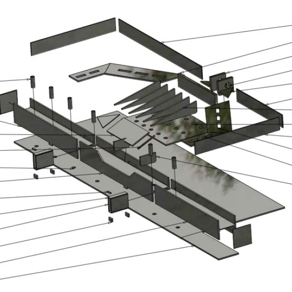 Stempelraam op maat ontworpen voor Heijmans